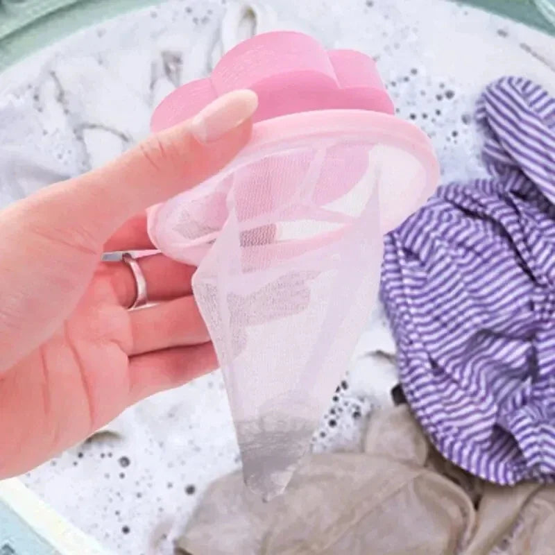 Laundry Detergent Balls  Balls for Washing  Cotton Lint Filter  Bag for  Care