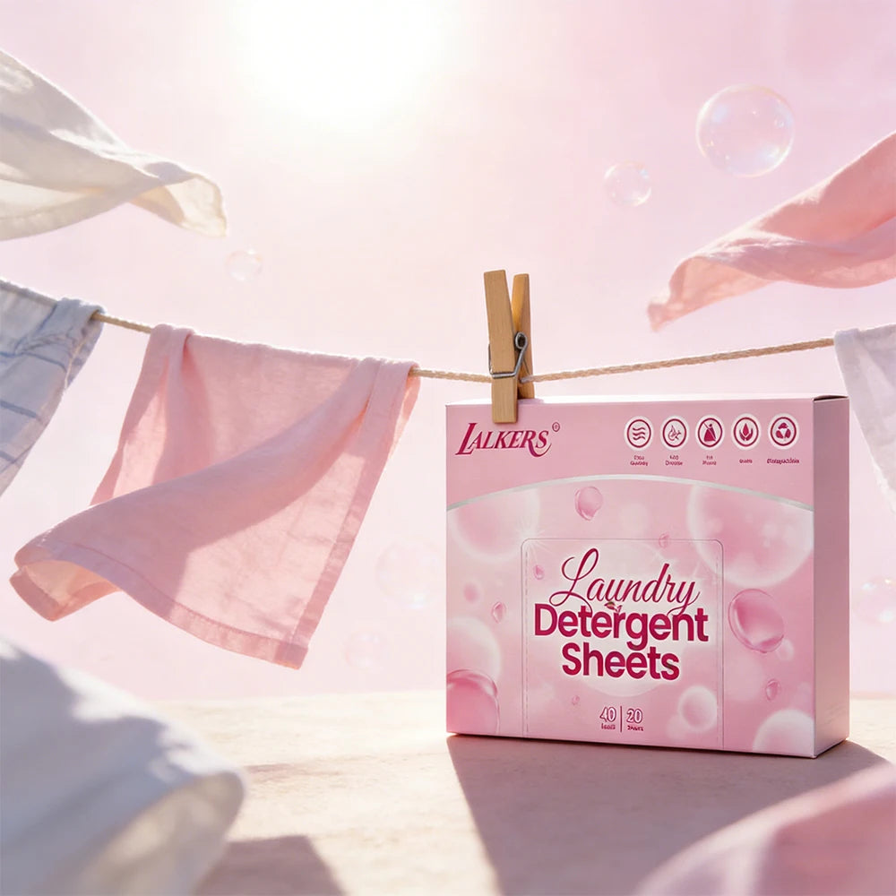 Laundry Tablets Cleaning Clothing Laundry Soap Concentrated Washing Powder Detergent Mild and Safe for Washing Machines
