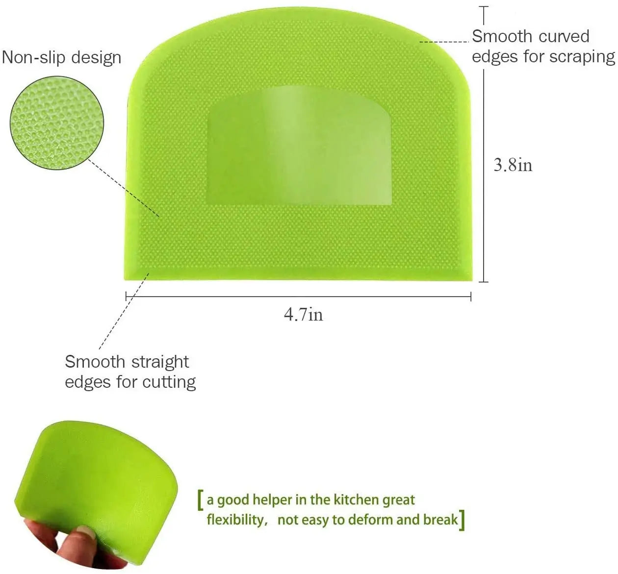 Pastry Dough Scraper