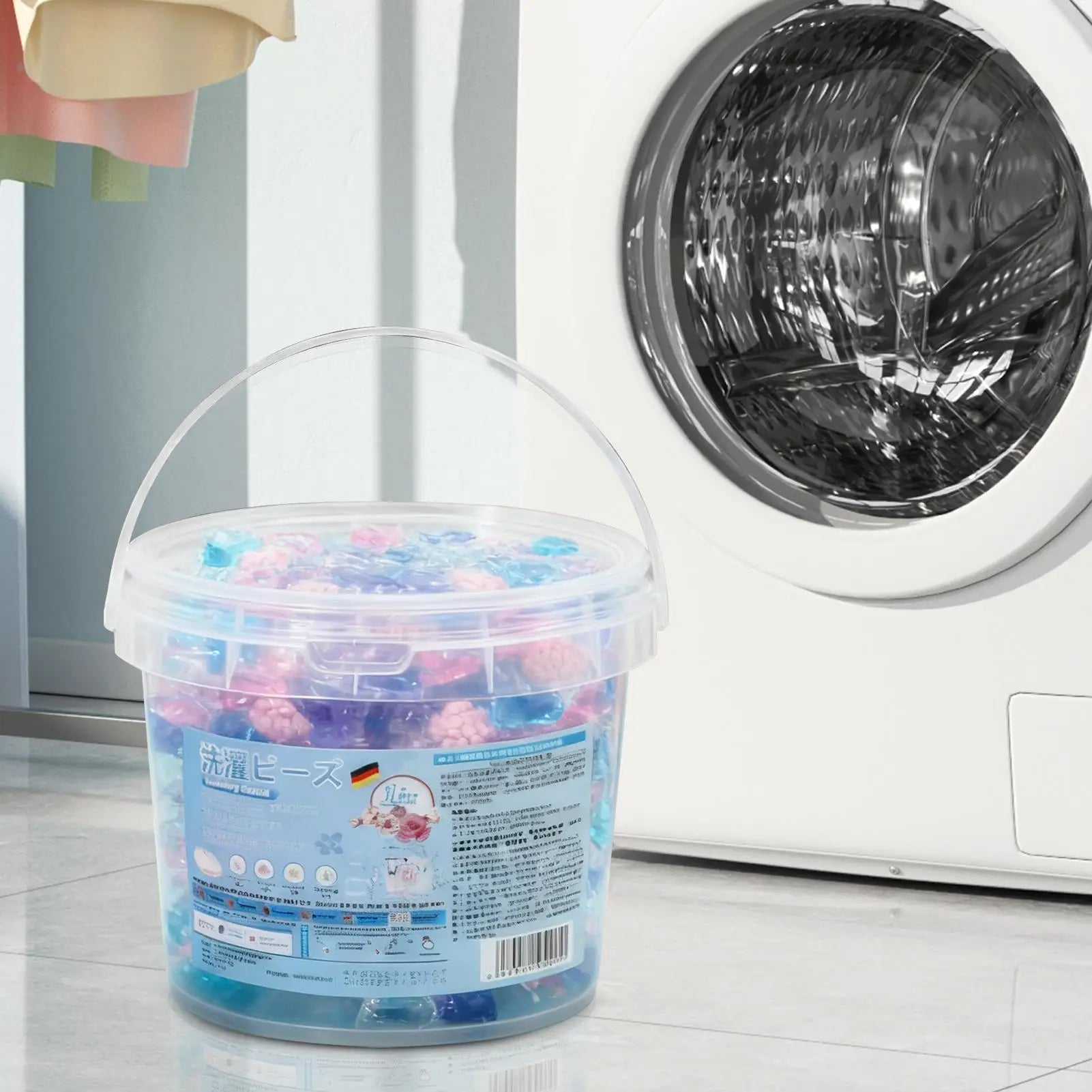 Laundry Pods Stain Removal with Scent Laundry Pods for Washing Machine for Apartment Bathroom Home Dorm Room Hotel Jeans Towels