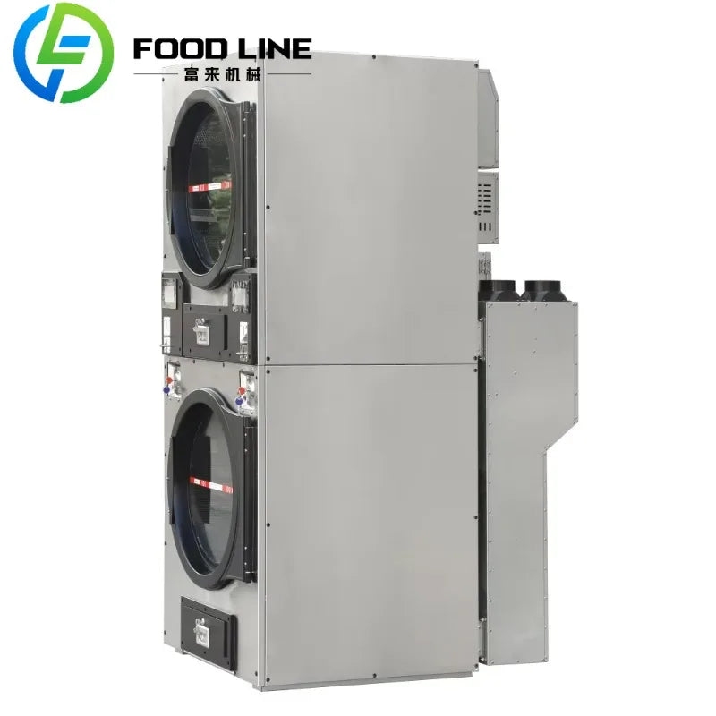 10KG 12KG 15KG 18KG 20KG Laundry Washig Machine Stacked Washer Dryer for Laundromat Machines