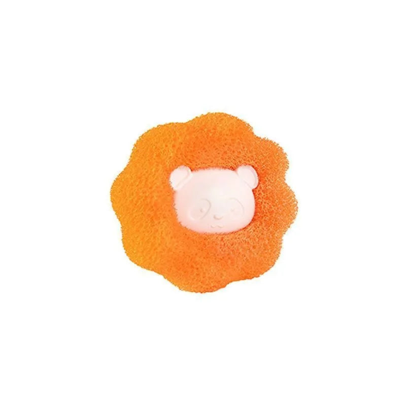 Laundry Lint Ball–Sponge Lint Collector,Hair & Fiber Remover, Washing Machine Essential, Soft on Hands & Clothes