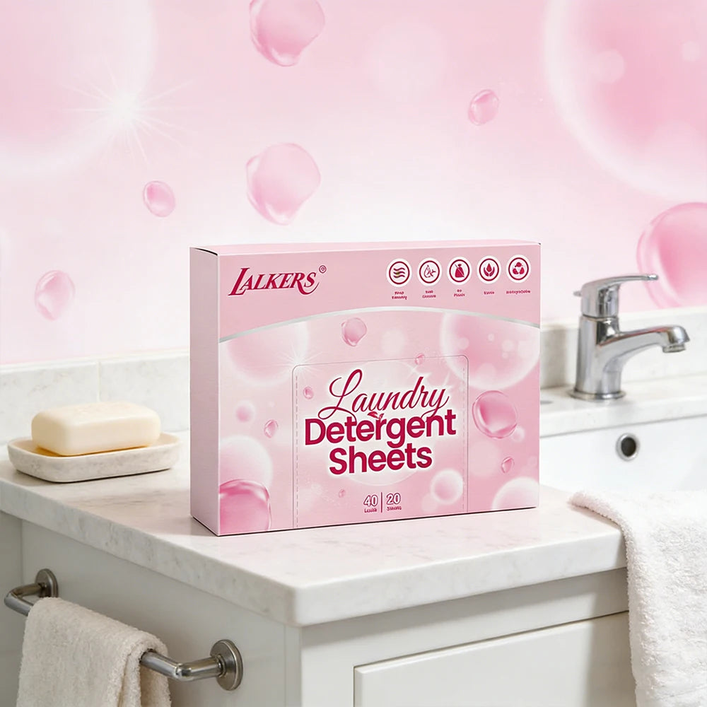 Laundry Tablets Cleaning Clothing Laundry Soap Concentrated Washing Powder Detergent Mild and Safe for Washing Machines